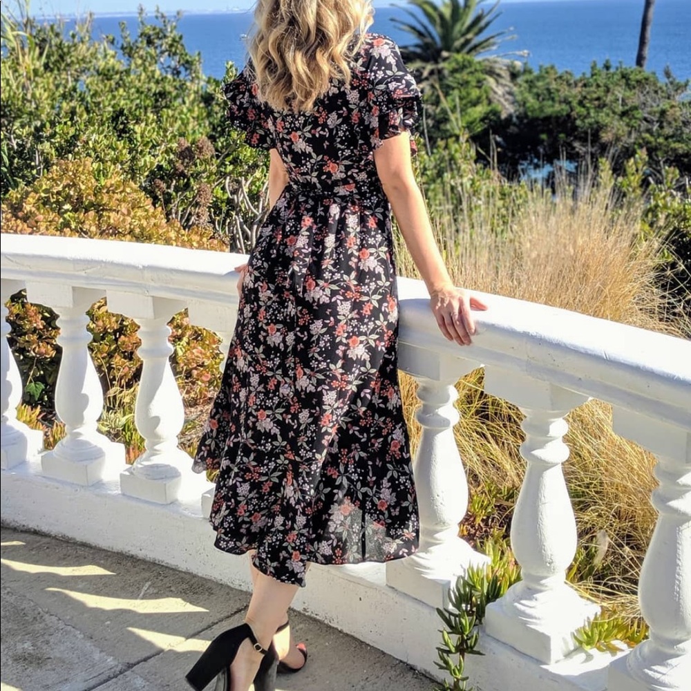 Max Studio wrap dress